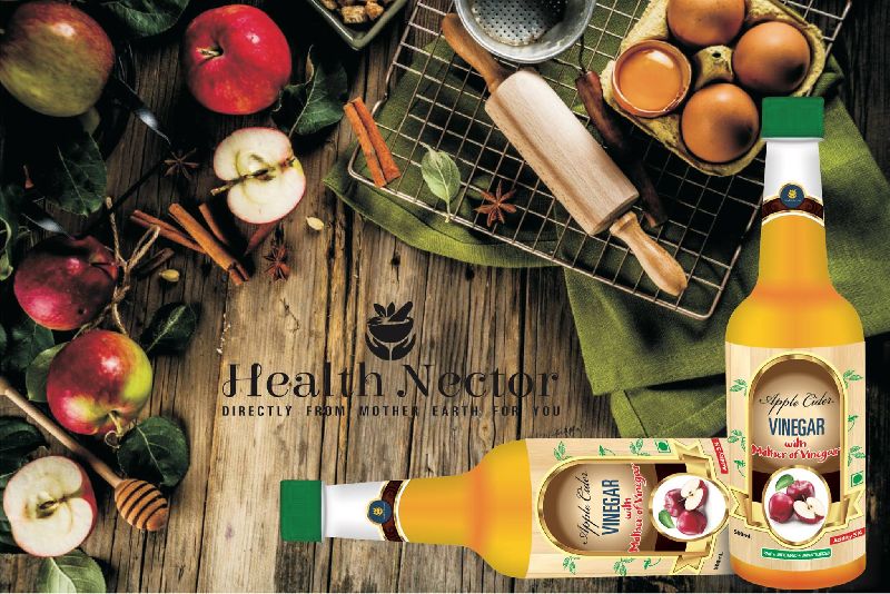 Apple Cider Vinegar 100% Natural, for Cooking, Fat Loss, Packaging Type : Bottel