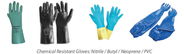 Chemical Resistant Gloves, Feature : Long functional life