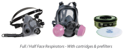 Full & Half Face Respirators
