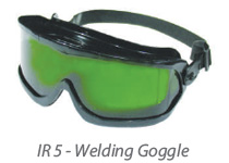 IR5-Welding Goggle, for Swimming, Color : Green