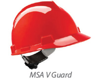 Plain MSA V Guard Helmet, Feature : Long functional life