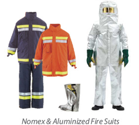 Nomex &amp;amp; Aluminized Fire Suits