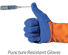 Puncture Resistant Gloves, Feature : Long functional life