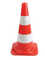 Conical Plastic Traffic Cones, Feature : Long Functional Life