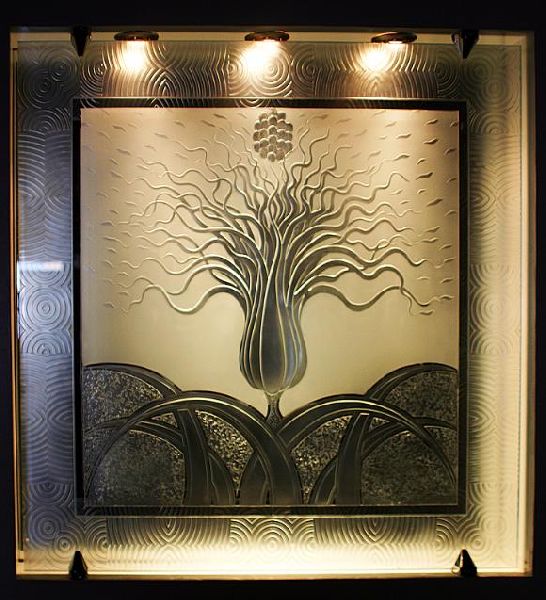 Acid Etching Picture Frame Glass!