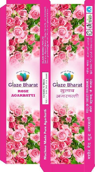 Glazebharat Rose Agarbatti, Feature : Eco Friendly, Color : Red at Rs ...