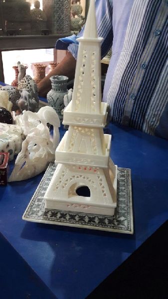 Marble Eiffel Tower Statue