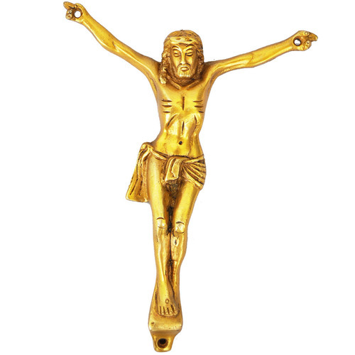 IEH Brass Jesus Christ Statue, Size : 6inch