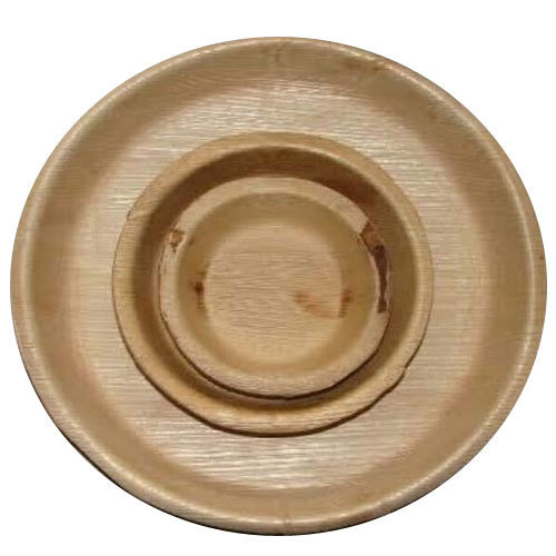 Areca Leaf Round Plate