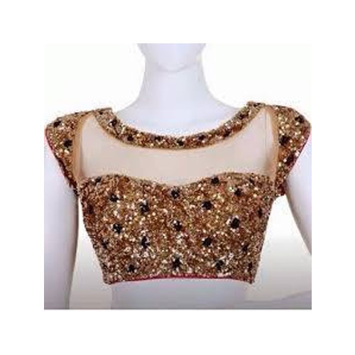 Embroidered designer blouse, Size : XL