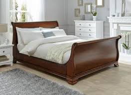 Wooden Bed Without Drawers, for In Bedroom, Color : Brown