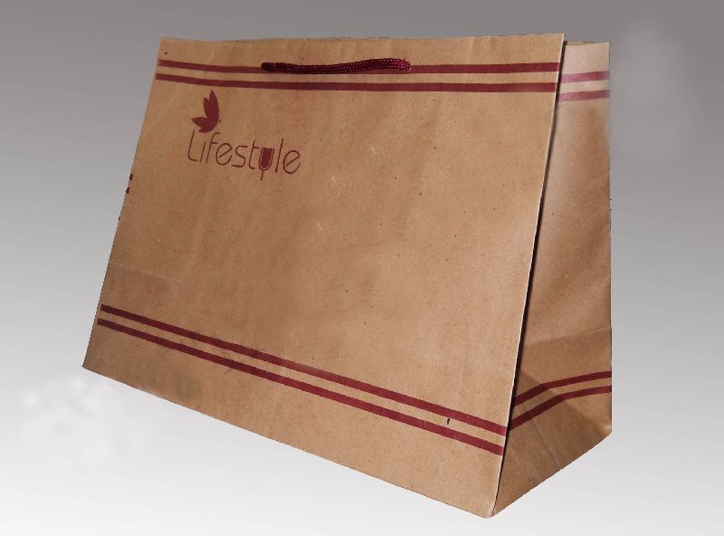 Wide Base Paper Bags