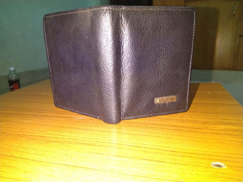 Mens leather wallet, Technics : Attractive Pattern, Handloom