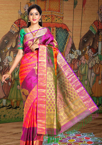 Boysenberry Purple Zari woven Kanchipuram Silk Saree-RH3250 | Bridal silk  saree, Silk sarees, Soft silk sarees