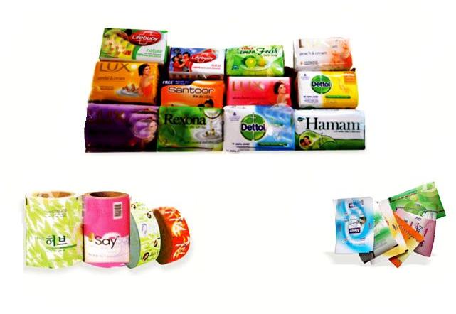Printed Paper Wrapper for Toilet Soap