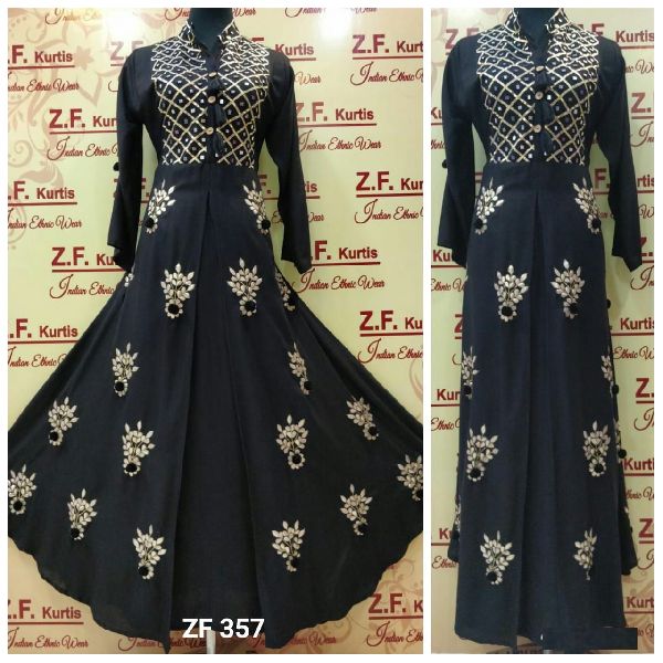 Rayon Fabric Long Dress