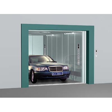 Rectangular Electric Semi Automatic Car Elevators, for Industrial, Certification : CE Certified