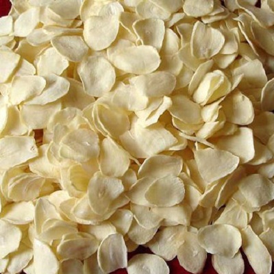 Dehydrates garlic flake