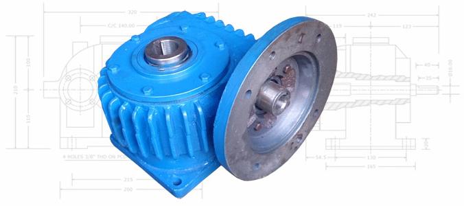 Hollow Output Gear Box