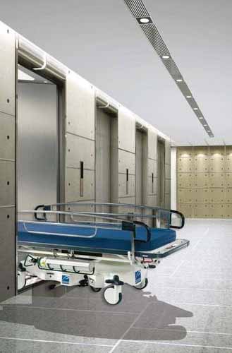 Stainless Steel Hospital Bed Lift
