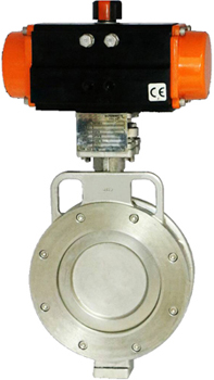 PNEUMATIC HIGH PERFORMANCE BUTTERFLY VALVES