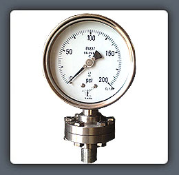 Chemical Sealed Diaphragm Gauge