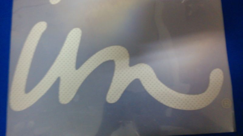 Heat Transfer Reflective Logo Label