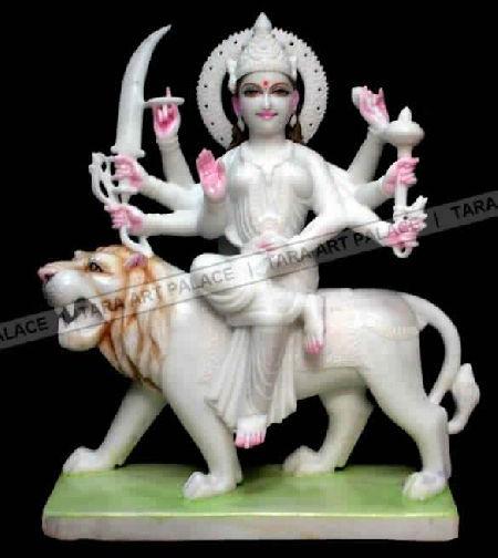 Durga Maa Marble God Statue