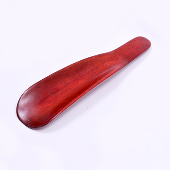 Natural Wooden Shoe Horn With Logo Engraving
