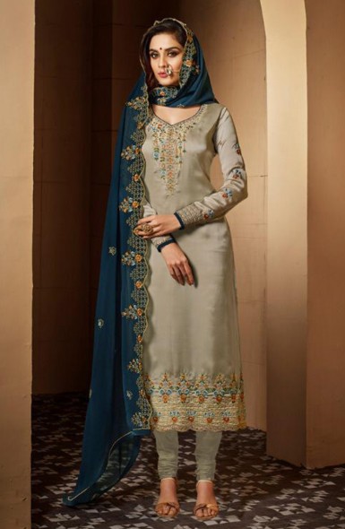 Casual Wear Designer Georgette Salwar Suit