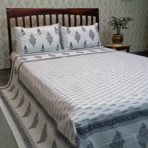 Bedspread in Percale Queen Size