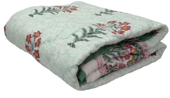 Mahal Boota Printed Cotton Baby Quilt