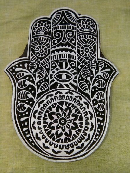 Malik wooden printing stamps, Style : Tree