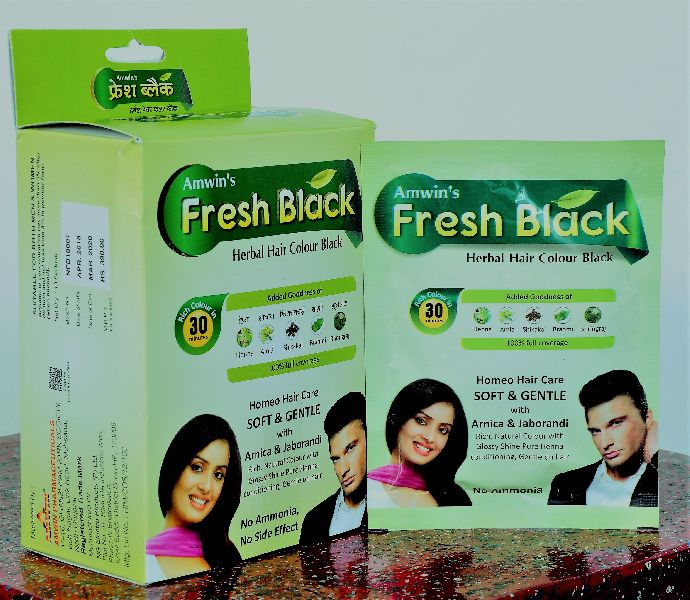 Fresh Black Herbal Hair Colour