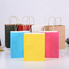 Coloured Paper Bags, for Gift Packaging, Shopping, Feature : Easy Folding, Easy To Carry, Good Quality
