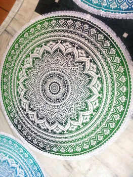 tapestry round table cover