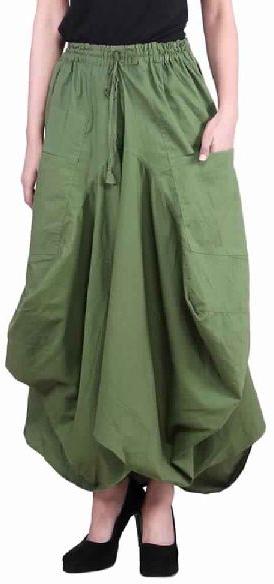 Cotton Long Hippy Bohemian Skirt