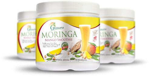 Herbal Moringa Greens Citrus Instant Juice Mix