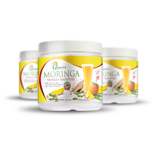Herbal Moringa Mango Smoothie