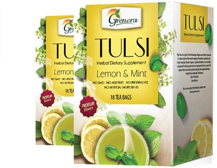 Herbal Tulsi Lemon Mint Infusion