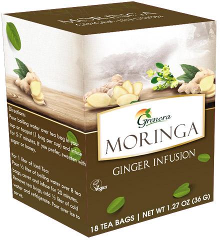 Moringa Ginger Infusion Tea