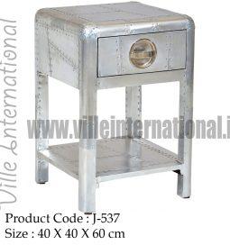 Aviator Style Bedside Table