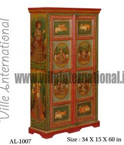 Painted Wooden Cupboard Almira