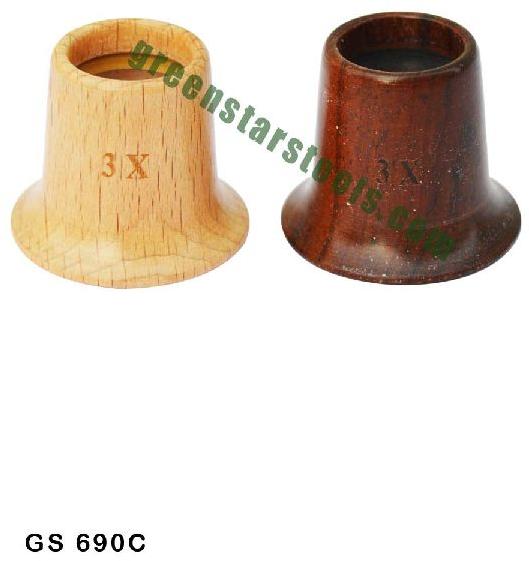 EYE LOUPE STEAM WOOD OR ROSEWOOD