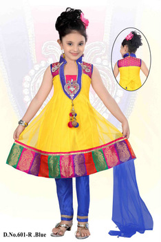 Kids Churidar Suit, Supply Type : In-Stock Items