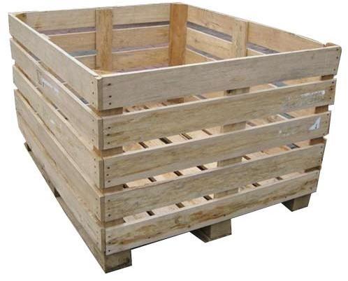 Rectangular Industrial Wooden Crates, Capacity : 500-800 Kg