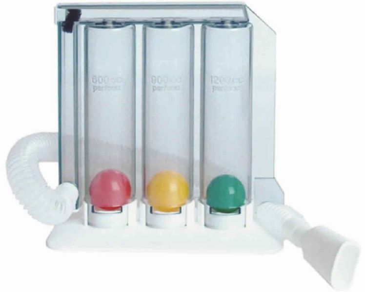 Lung Exerciser - 3 Ball Spirometer