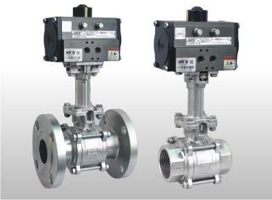 Extended Shaft 3 Piece Ball Valve