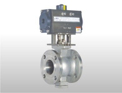 Stainless Steel Manual V Notch Ball Valve, for Gas Fitting, Oil Fitting, Water Fitting, Size : 1.1/2inch