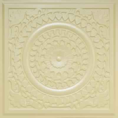 Cream Pearl Glue Up - Decorative Ceiling Tile